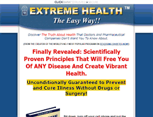 Tablet Screenshot of extremehealthnow.com